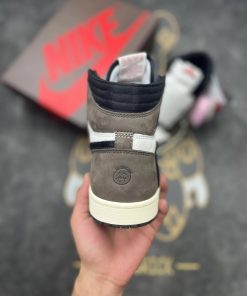 giay nike air jordan travis scott high mocha 11
