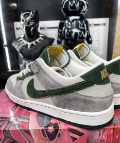 Nike SB Dunk Low x Otomo Katsuhiro “Steamboy OST” Smoke Green Gold - Like Auth nike sb dunk otomo katsuhiro grey green gold 10