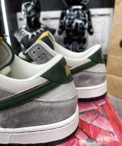 Nike SB Dunk Low x Otomo Katsuhiro “Steamboy OST” Smoke Green Gold - Like Auth nike sb dunk otomo katsuhiro grey green gold 14