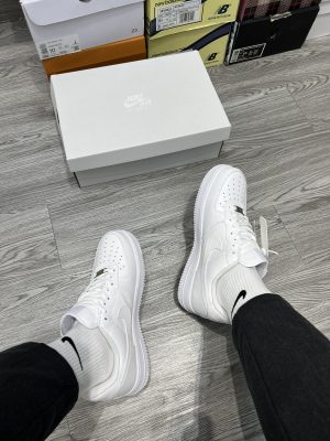 Top 8 cách phối đồ Giày Sneaker Nike Air Force 1 "All White" Giày Nike Air Force 1 "All White" - Best Quality