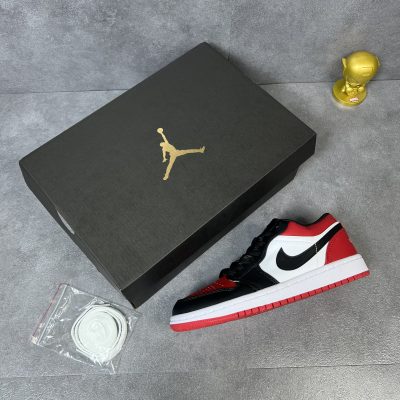 Giày Nike Air Jordan 1 Low ”Bred Toe” Rep 1:1 – Yoyo1 Sneaker