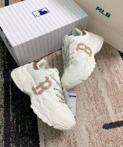 Giày MLB Bigball Chunky Mono Heel Boston Red Sox - Rep 1:1 Giày MLB Bigball Chunky Mono Heel Boston Red Sox