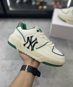 Giày MLB Chunky Liner New York Yankees ‘White Green’ _yoyo1sneaker