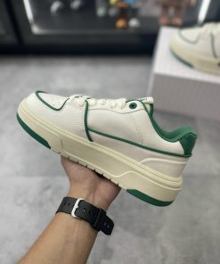 giay MLB Chunky Liner New York Yankees White Green likeauth 5