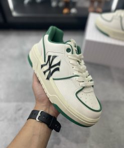 giay MLB Chunky Liner New York Yankees White Green likeauth 6