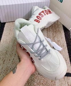 Giày MLB BigBall Chunky P Boston Red Sox Ivory - Rep 1:1 Giày MLB BigBall Chunky P Boston Red Sox Ivory_yoyo1sneaker