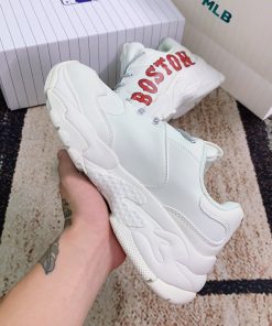 Giày MLB BigBall Chunky P Boston Red Sox Ivory - Rep 1:1 giay mlb bigball chunky boston red sox 2