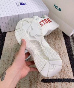 Giày MLB BigBall Chunky P Boston Red Sox Ivory - Rep 1:1 Giày MLB BigBall Boston Red _yoyo1sneaker
