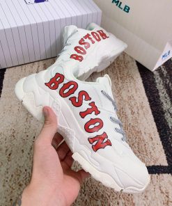 Giày MLB BigBall Chunky P Boston Red Sox Ivory - Rep 1:1 Giày MLB BigBall Chunky P Boston Red Sox Ivory_yoyo1sneaker