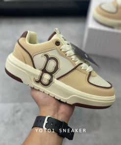 giay mlb chunky liner boston red sox beige likeauth 3