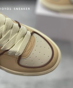 Giày MLB Chunky Liner Low Boston Red Sox Beige