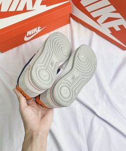 giay nike air force 1 cool orange gray likeauth