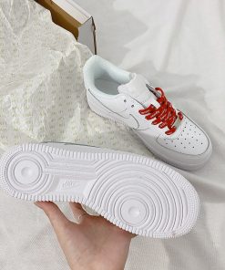 Giày Nike Air Force 1 Low Supreme 'White' - Siêu Cấp giay nike air force 1 supreme 7