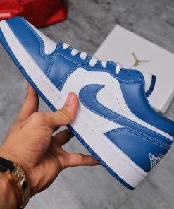 giay nike air jordan low blue like auth1414