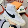 giay nike blazer mid 77 vintage white black 1 1