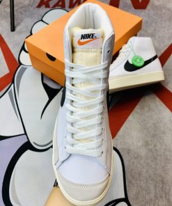 giay nike blazer mid 77 vintage white black 6 scaled