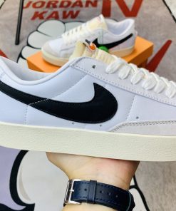 giay nike blazer vintage white black likeauth 04 scaled