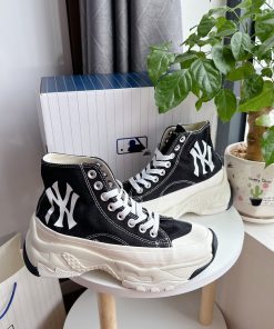 giay sneaker mlb ny chunky high new york 2