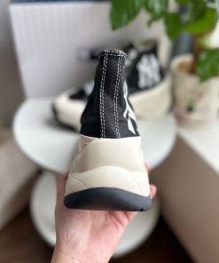 Giày MLB Bigball Chunky High New York Yankees “Black” - Siêu Cấp giay sneaker mlb ny chunky high new york