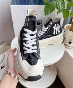 Giày MLB Bigball Chunky High New York Yankees “Black” - Siêu Cấp giay sneaker mlb ny chunky high new york 5