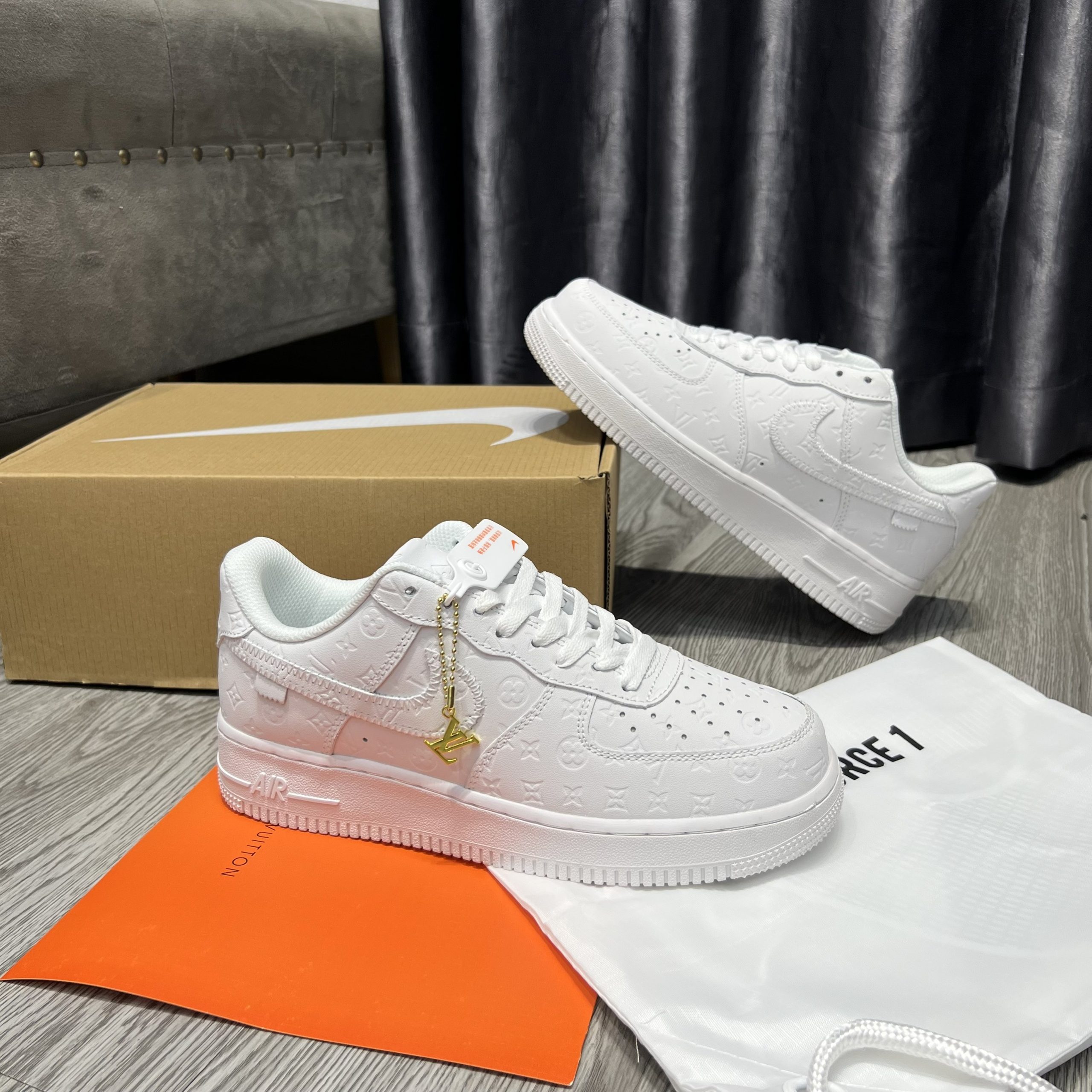 Louis Vuitton x Nike Air Force 1 Low Release Date  SBD