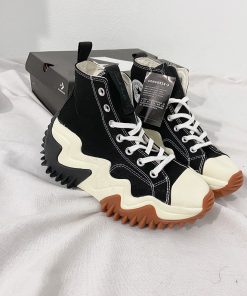 giay converse run star motion black gum honey replica 3