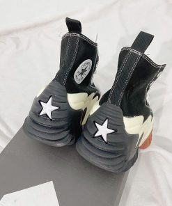 giay converse run star motion black gum honey replica 5