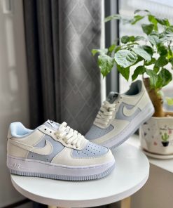 Giày Nike Air Force 1 Low 'Cream Violet' giay nike air force 1 cream violet 1