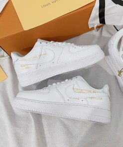 giay nike air force 1 louis vuitton white 3