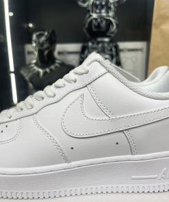 giay nike air force 1 low all white gs likeauth 10