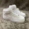Giày Nike Air Force 1 Mid 'All White' - Like Auth Giày Nike Air Force 1 Mid "All White" _yoyo1sneaker