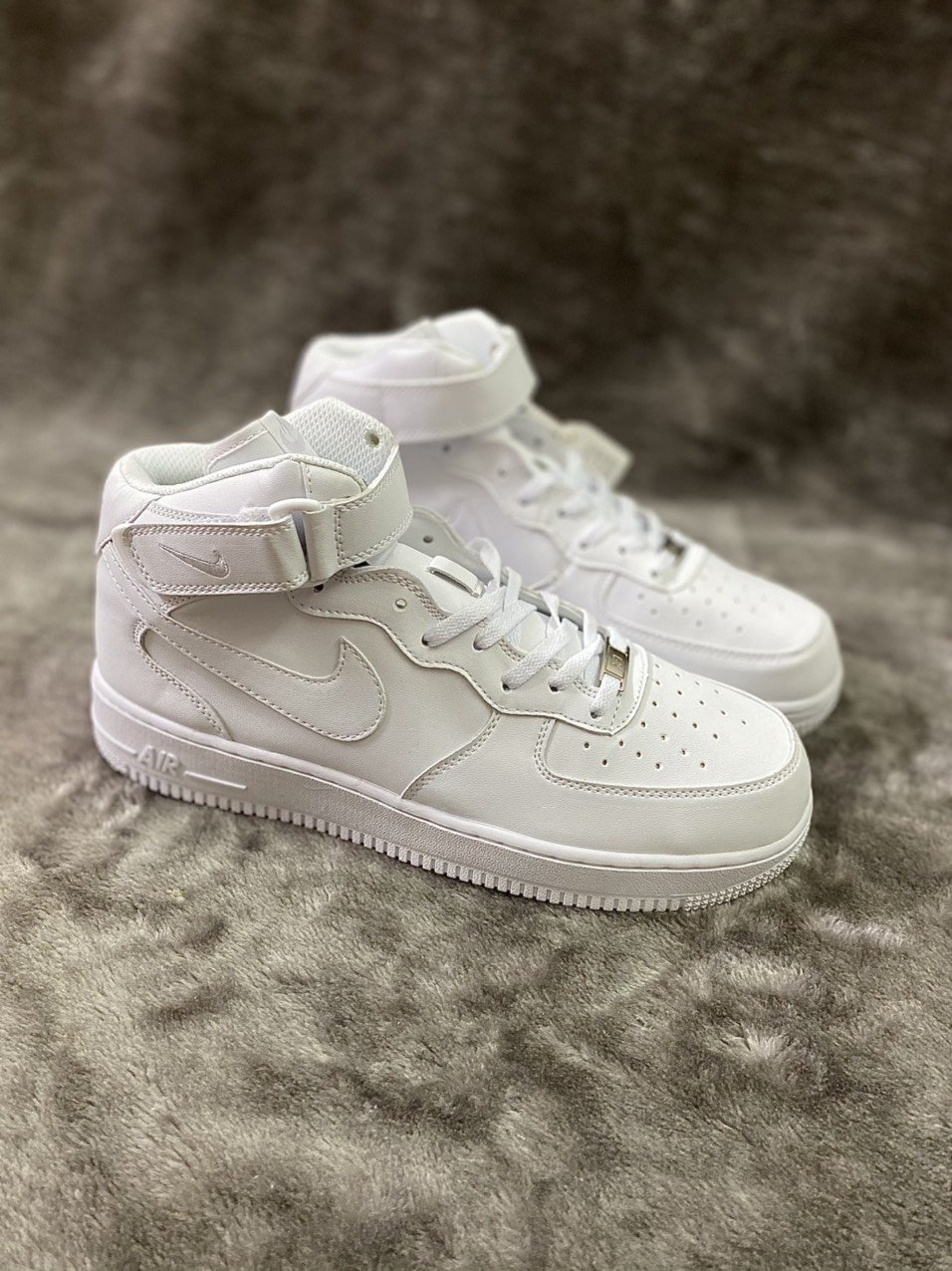 Nike Air Force 1 Mid 'All White' Giày Nike Air Force 1 Mid "All White" _yoyo1sneaker