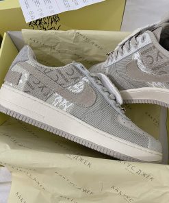 giay nike air force 1 travis scott grey white 3