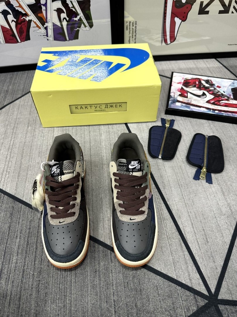 Giày Travis Scott x Nike Air Force 1 Low 'Cactus Jack' Giày Travis Scott x Nike Air Force 1_yoyo1sneaker