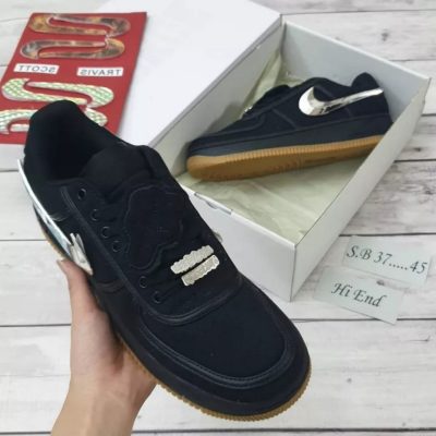 Giày Nike Air Force 1 Low Travis Scott Black - Like Auth giay nike air force 1 travis scott sieu cap3232