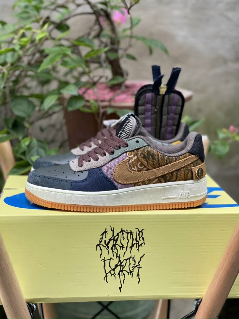 Giày Travis Scott x Nike Air Force 1 Low 'Cactus Jack' Giày Travis Scott x Nike Air Force 1_yoyo1sneaker