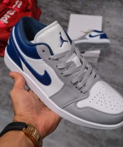 Giày Nike Air Jordan 1 Low 'French Blue' - Like Auth giay nike air jordan low blue grey like auth11