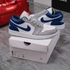giay nike air jordan low blue grey like auth99