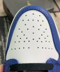 giay nike air jordan low blue yellow sieu cap66