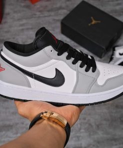 giay nike air jordan low grey like auth1212