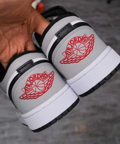 giay nike air jordan low grey like auth1414