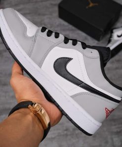 giay nike air jordan low grey like auth55
