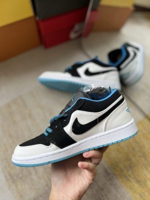 Giày Nike Air Jordan Low Blue Siêu Cấp giay nike air jordan low sieu cap11