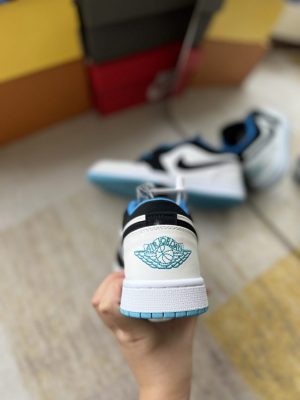 Giày Nike Air Jordan Low Blue Siêu Cấp giay nike air jordan low sieu cap22