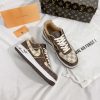 Giày Nike Air Force 1 x Louis Vuitton 'Brown'_yoyo1sneaker