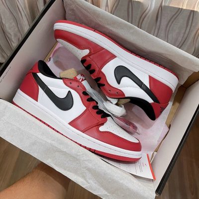 Giày Sb Jordan Low Chicago Like Auth Giay sneaker nike sb jordan gym red sieu cap22