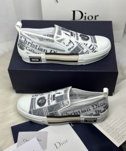 Giay sneaker vans dior like auth2020