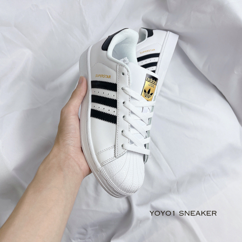giay adidas superstar vintage white like auth 4