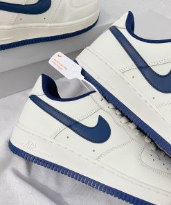 Giày Nike Air Force 1 Low Cream Navy - Like Auth Giày Nike Air Force 1 Low Cream Navy