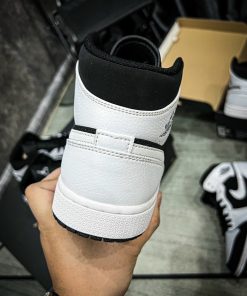 Giày Nike Air Jordan 1 Mid Tuxedo Like Auth giay nike air jordan mid tuxedo likeauth 8